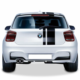 BMW 1 Serisi F20 2012 - 2015 M Performance PİANO BLACK Spoiler (Plastik)